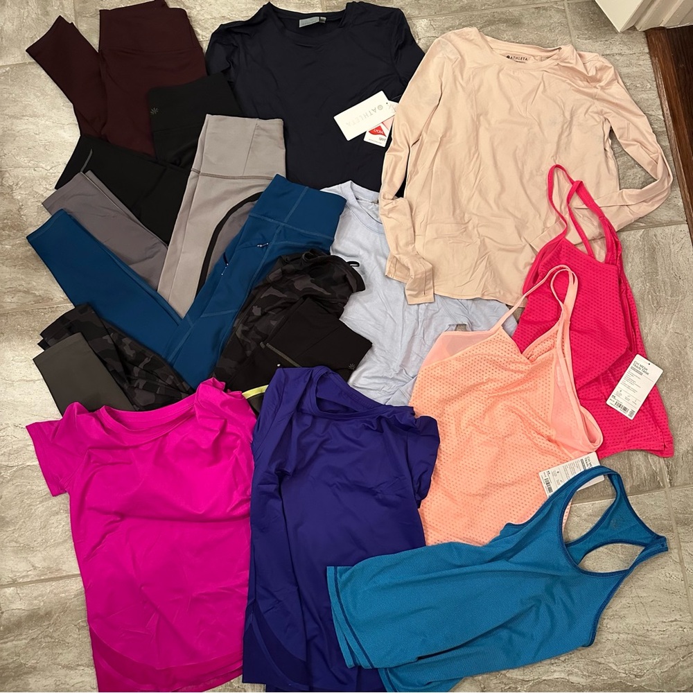 14 piece Athleta bundle XS